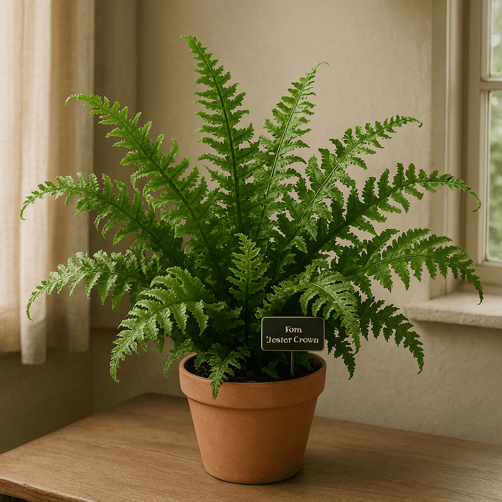 DesertScapeSucculent House Plant 4 Inch Assorted Fern ‘Jester Crown’