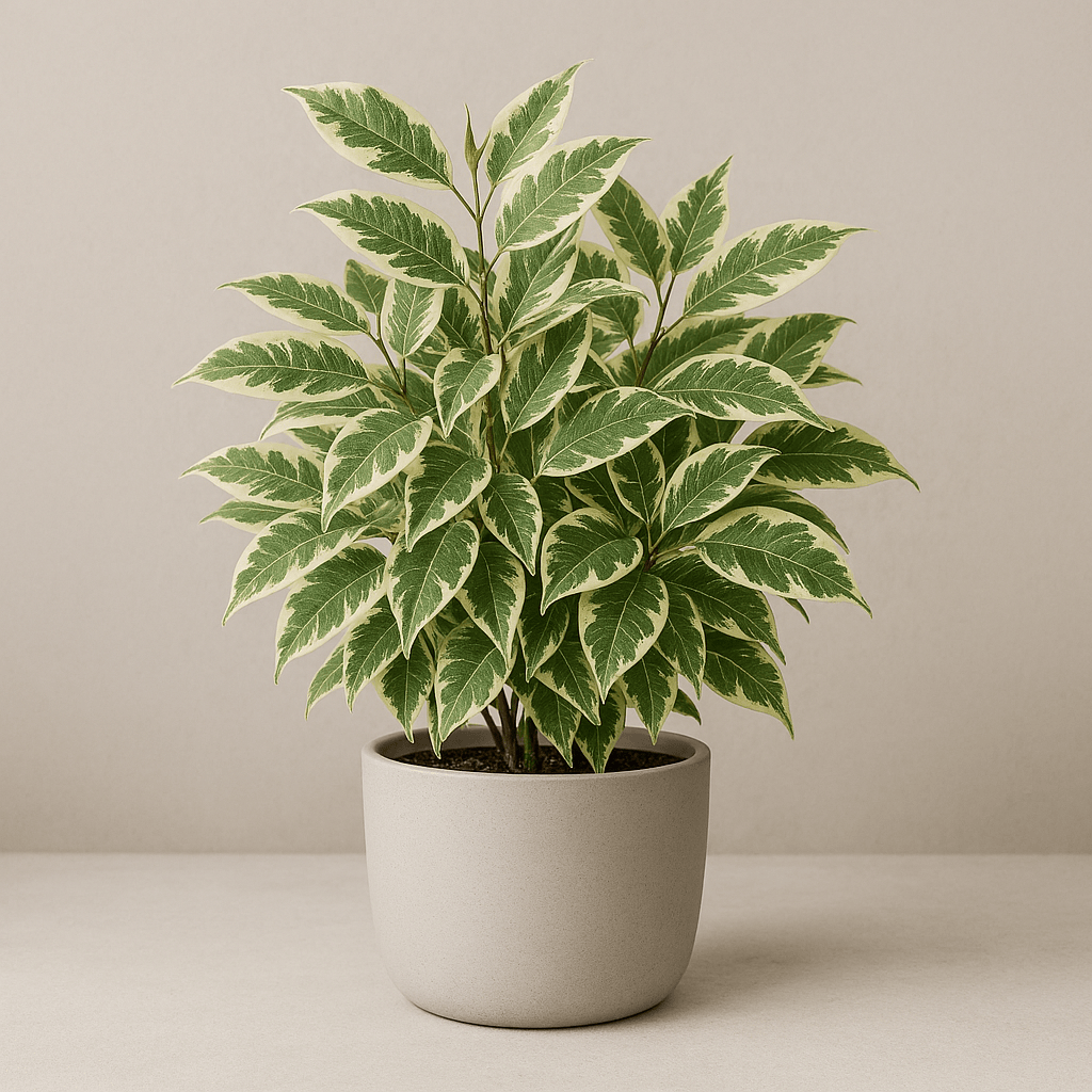 Ficus benjamina ‘Spearmint’ - 6 Inch Assorted - House Plant - DesertScapeSucculent