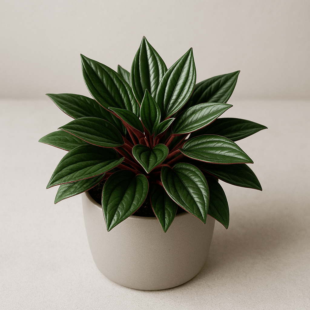 DesertScapeSucculent House Plant 4 Inch Assorted Peperomia ‘Rosso’