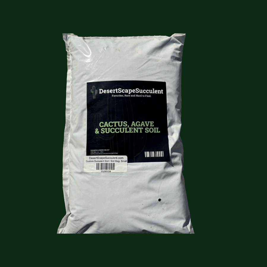 Custom Succulent Soil - Soil Bag- Small - Custom Soil - DesertScapeSucculent