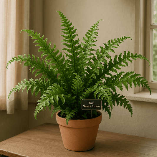 DesertScapeSucculent House Plant 4 Inch Assorted Fern ‘Jester Crown’