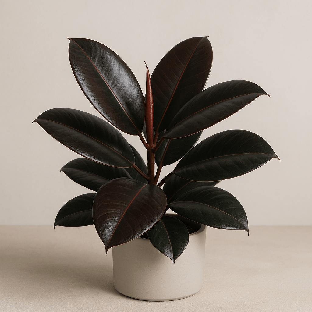 Ficus Decora Burgundy – DesertScapeSucculent