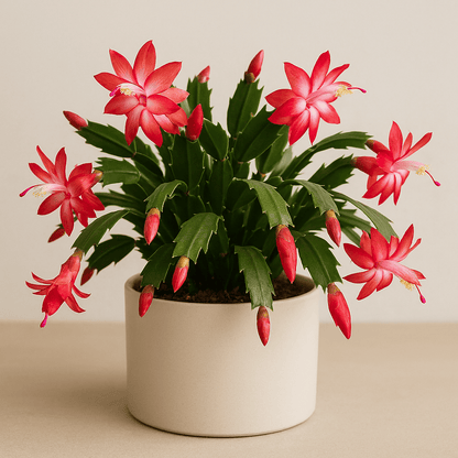 DesertScapeSucculent House Plant 4 Inch Assorted Holiday Cactus