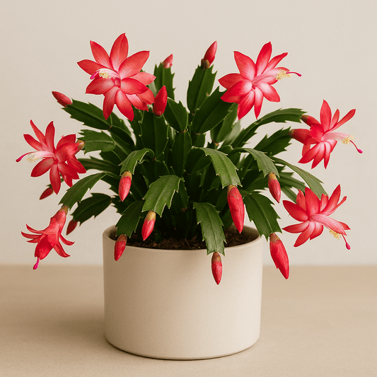 DesertScapeSucculent House Plant 4 Inch Assorted Holiday Cactus