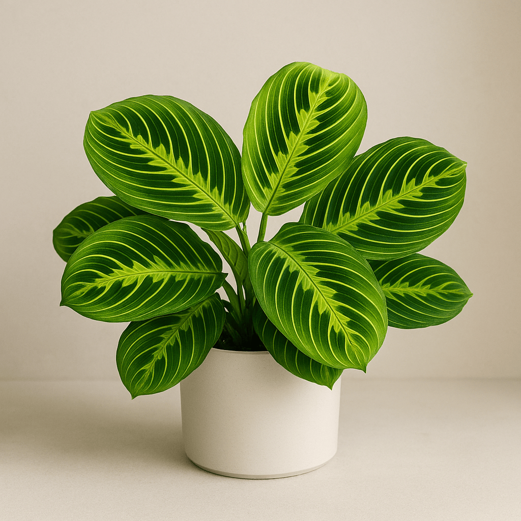 DesertScapeSucculent House Plant 4 Inch Assorted Maranta ‘Lemon Lime’