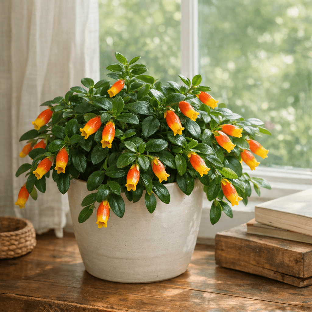 DesertScapeSucculent House Plant 8 Inch Nematanthus 'Candy Corn'