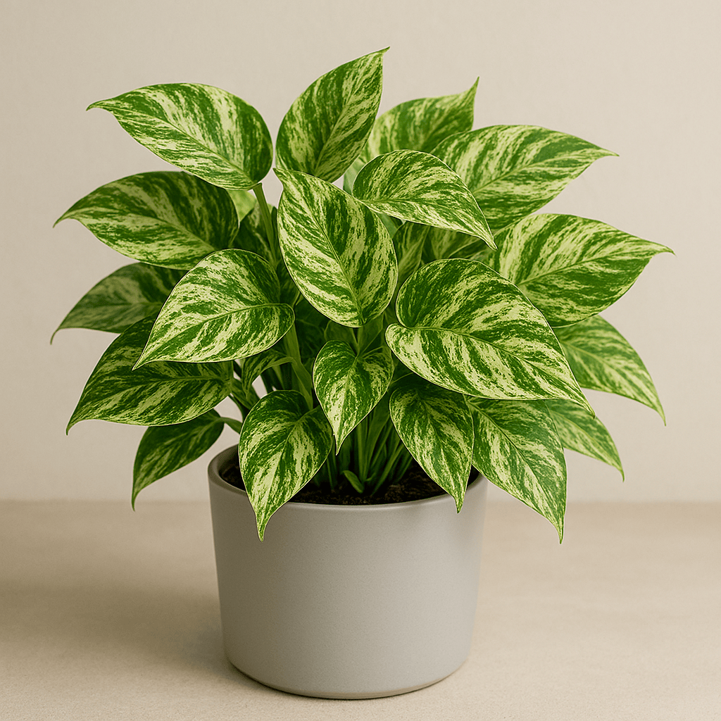 Pothos ‘Marble Queen’ - 4 Inch Assorted - House Plant - DesertScapeSucculent