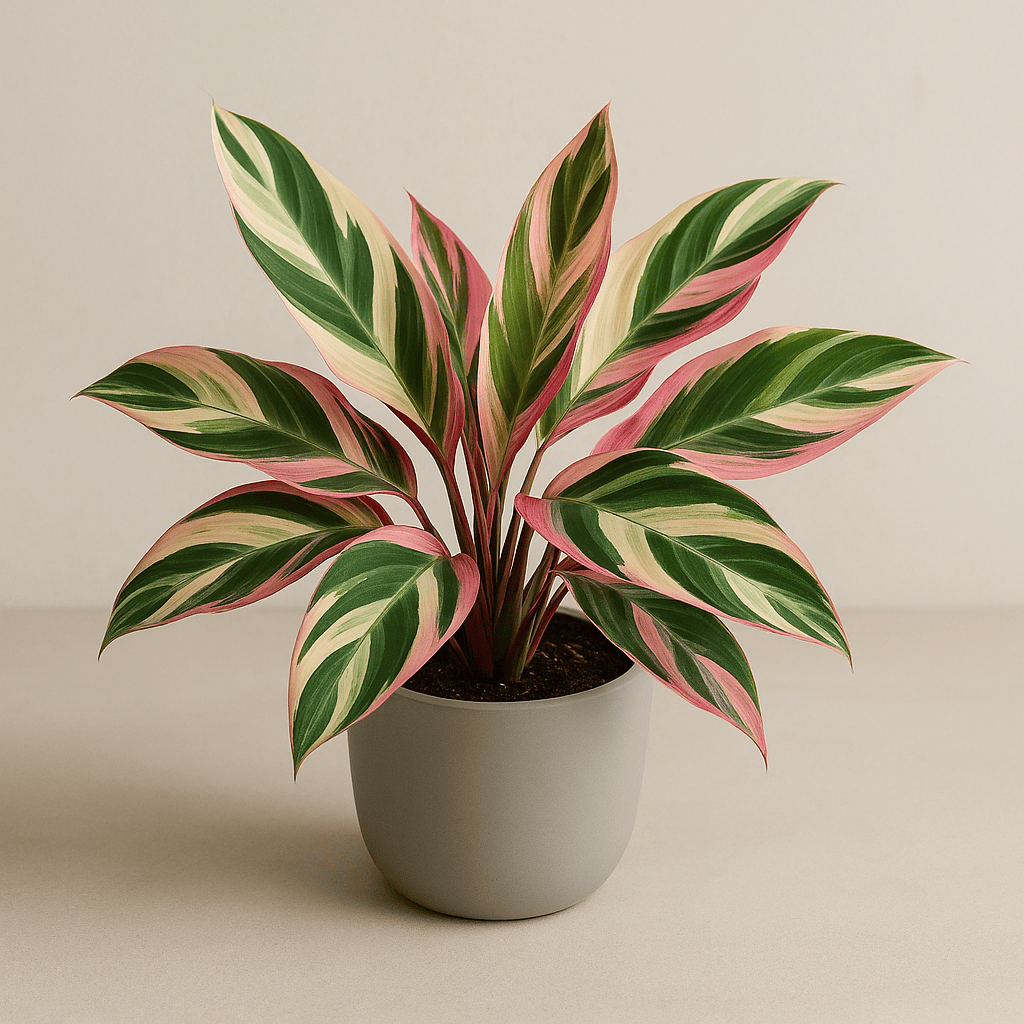 DesertScapeSucculent House Plant 4 Inch Assorted Stromanthe sanguinea ‘Triostar’