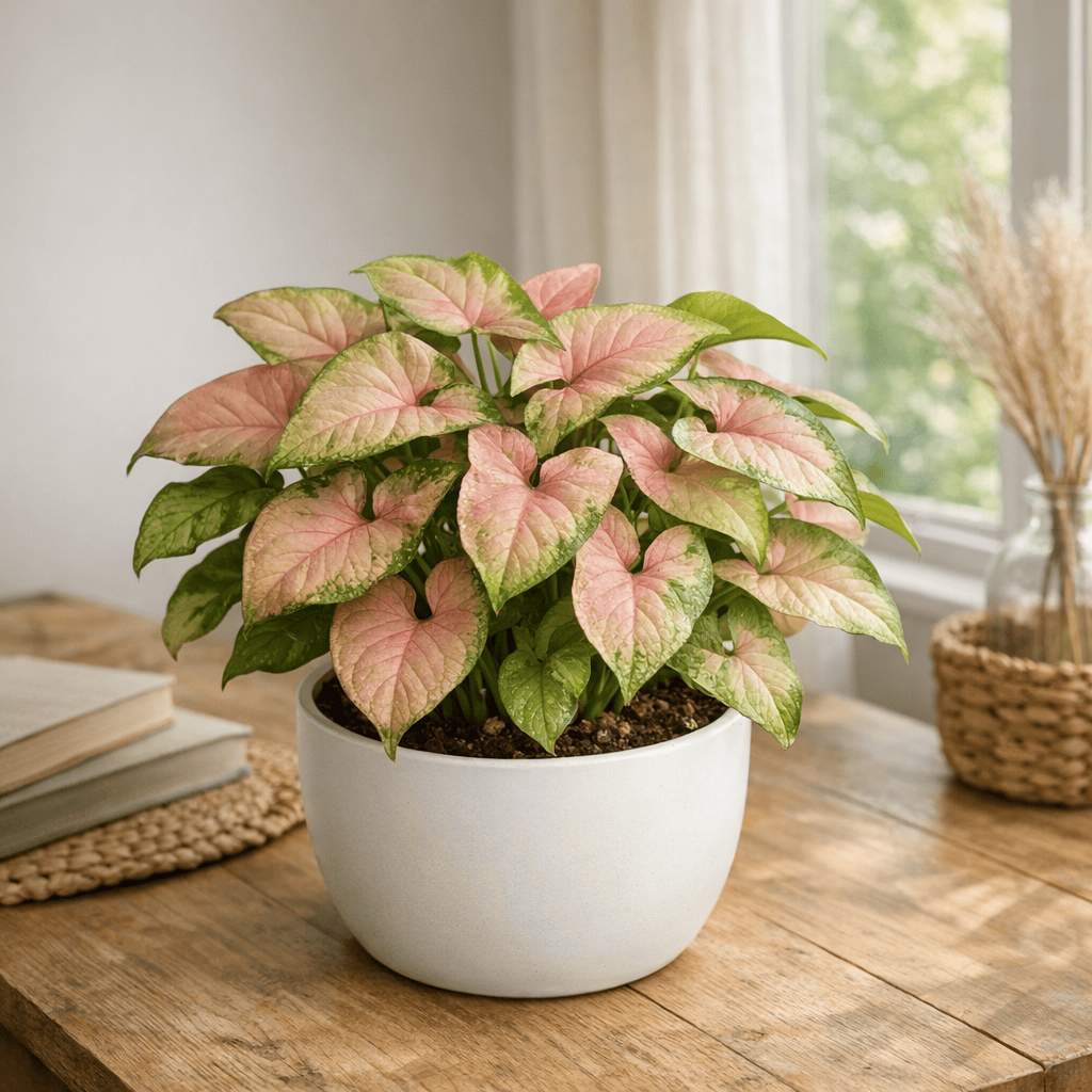 DesertScapeSucculent House Plant 4 Inch Syngonium 'Berry Allusion'