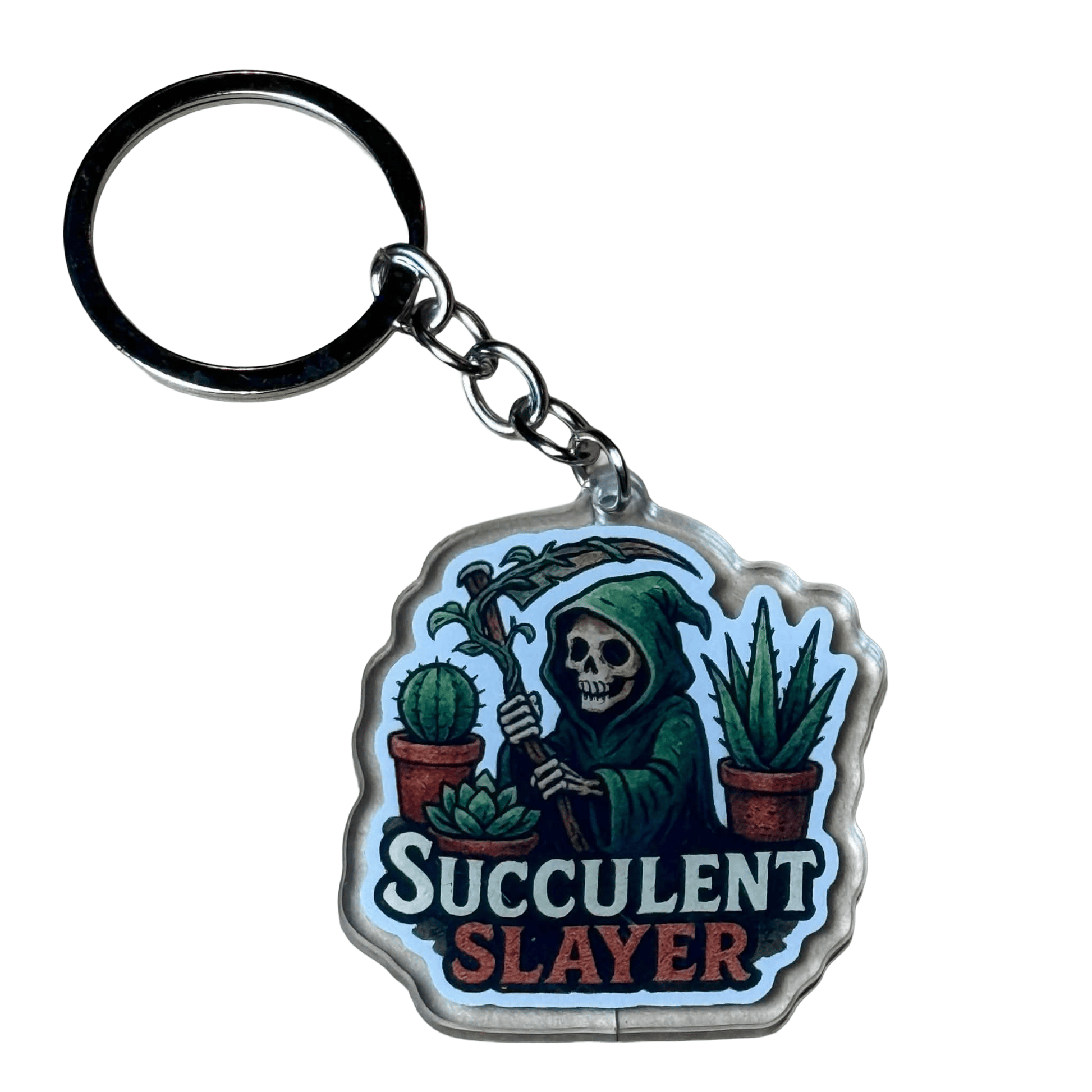 DesertScapeSucculent Keychain Reaper 1B Reaper Keychain