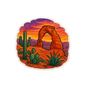 Arches National Park Sticker - Die Cut Arches v. 1A - Stickers - DesertScapeSucculent
