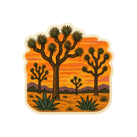 Joshua Tree Sticker - Die Cut Joshua Tree v. 1B - Stickers - DesertScapeSucculent