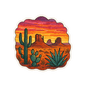 'Monument Valley' Sticker - DieCut Monument Valley v. 1A - Stickers - DesertScapeSucculent