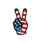 Peace Sign Finger Stickers - Die Cut Peace Sign v. 1A - Stickers - DesertScapeSucculent