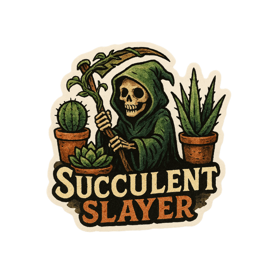 Plant Reaper Sticker - Die Cut Reaper v. 1B - Stickers - DesertScapeSucculent