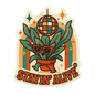 DesertScapeSucculent Stickers Die Cut Stayin' Alive v.1A Stayin' Alive Sticker